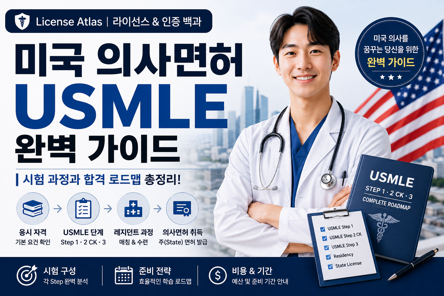 미국 의사면허 USMLE 완벽 가이드 썸네일